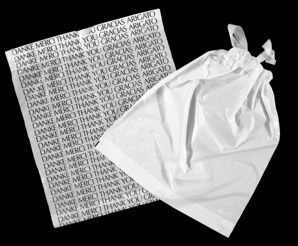 100pcs High quality custom plastics bag recycled small drawstring bag  custom bags with logo for small business